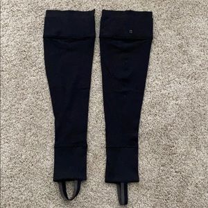 lululemon leg warmers